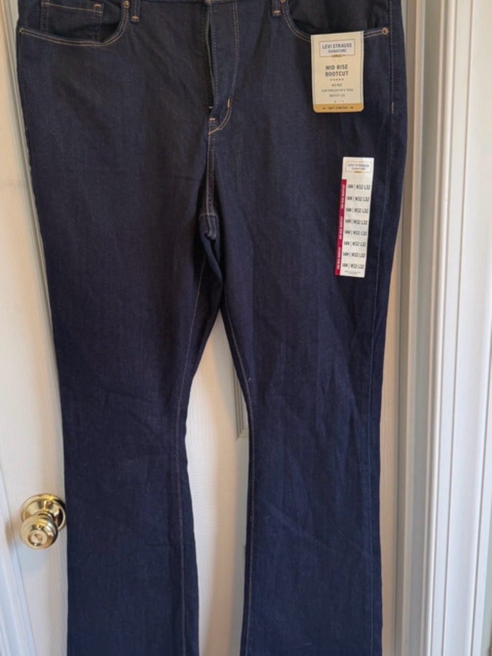Levi's Dark Indigo Bootcut Jeans
